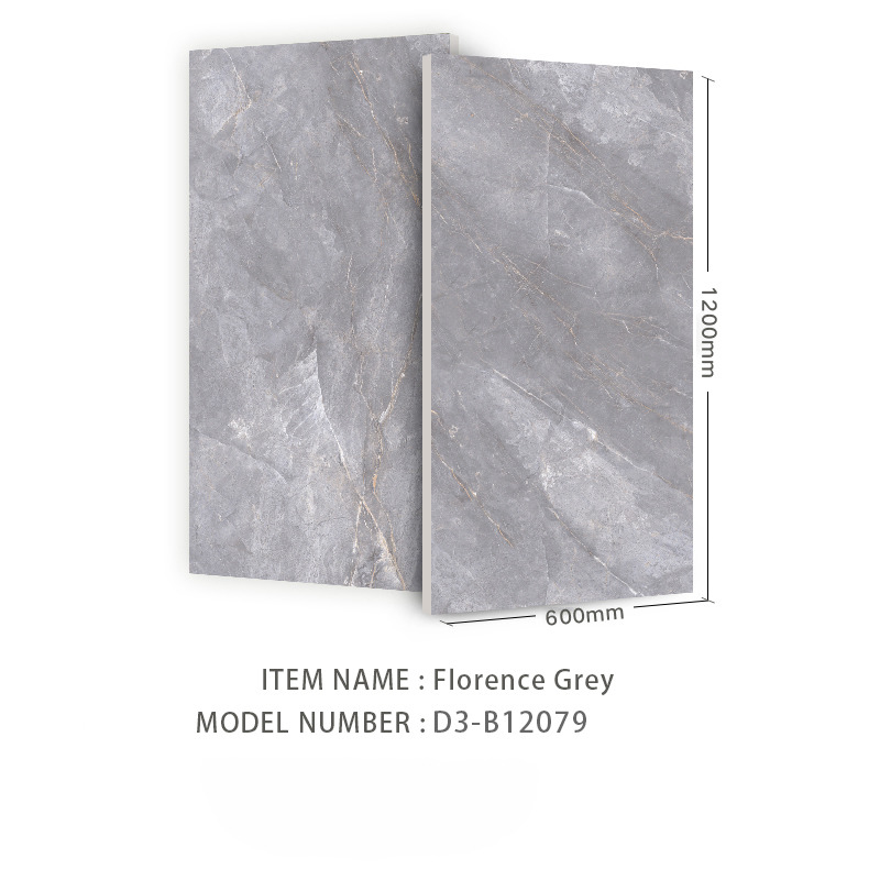 Carreaux de mur texturés en marbre - Carreaux modernes de 60 x 120 cm pour une salle de bain élégante