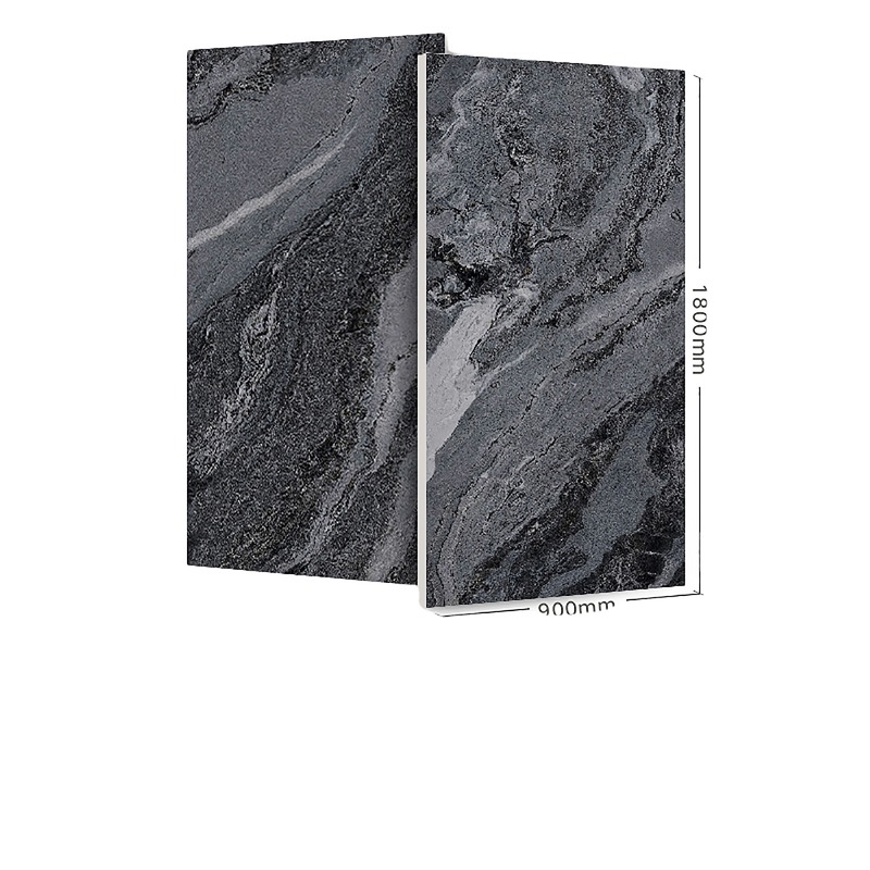 Carreaux de marbre noir et blanc pour les murs et les planchers intérieurs