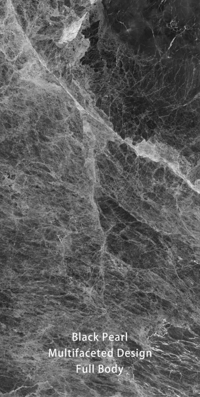 12MM finition polie de pierre imitation de la texture de la tuile de marbre moderne pour la pièce à l'intérieur ((D5-L18709)