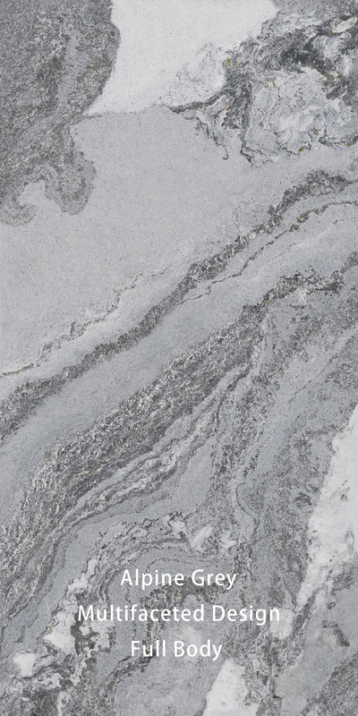 Pièces vitrées en porcelaine moderne pour les murs et les planchers intérieurs et extérieurs