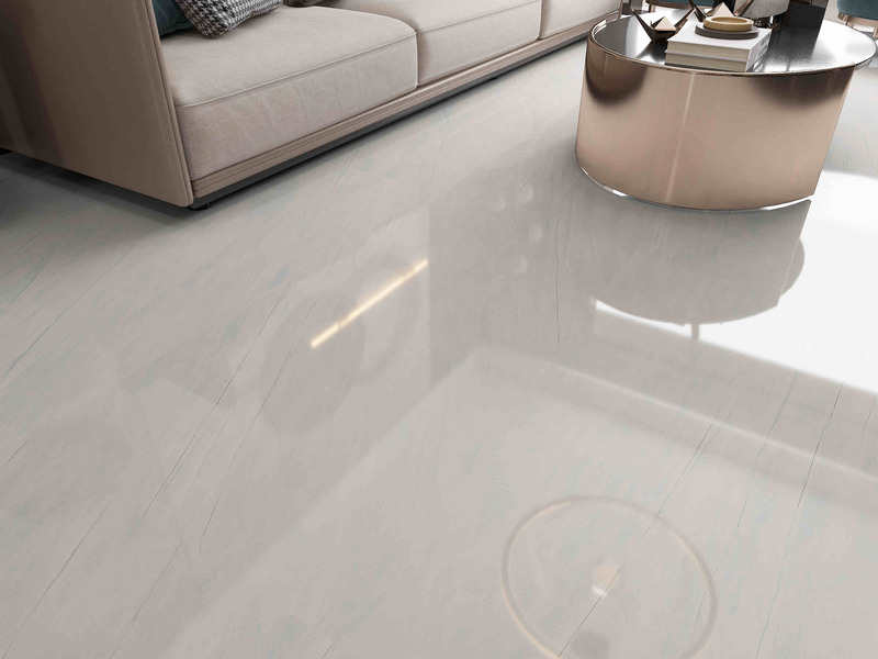 Des carreaux de sol en porcelaine à l'effet de pierre élégant de style moderne 600x1200mm en finition mate/brillante